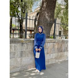 Sade krep kumaş abiye