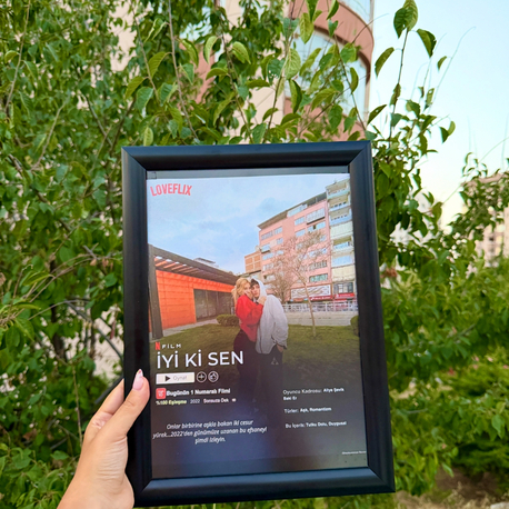 Kişiye Özel LoveFlix Tablo 
