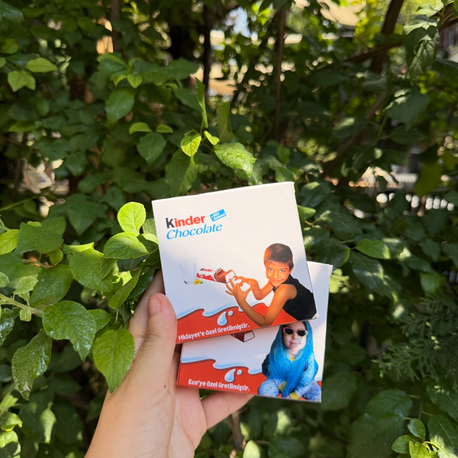 Kişiye Özel Çift Kinder Çikolata ( Açıklamayı Okuyunuz)