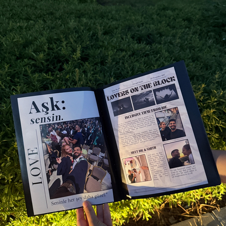 Kişiye Özel Aşk Dergisi (AÇIKLAMAYI OKUYUN)
