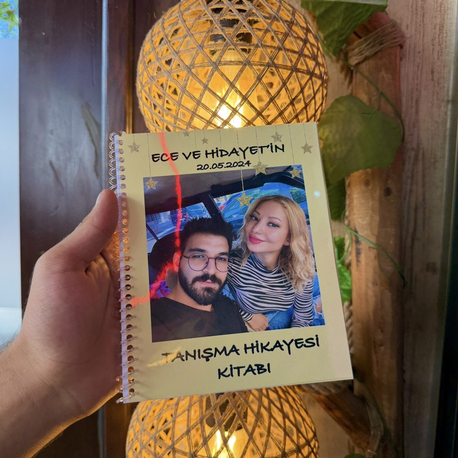 Kişiye Özel Fotoğraflı Tanışma Hikayesi Kitabı