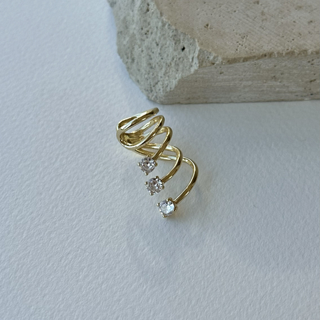Özel Seri | Plain Earcuff/Kıkırdak Küpe