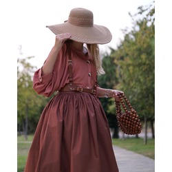 Launes Askılı Taba Kemer