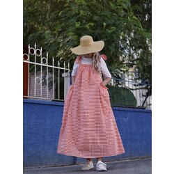 Pötikareli Turuncu Oversize Jile