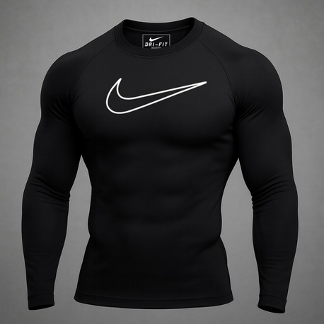 Nike Pro Siyah Uzun Kollu Compression T-Shirt | Lauwen