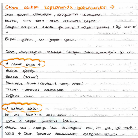 Çocuk ve ergen patolojisi ders notları