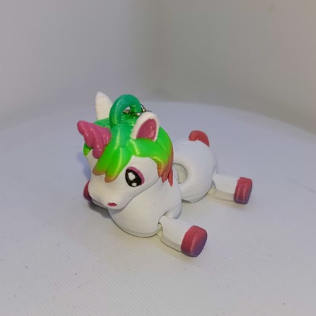  Hareketli Unicorn Anahtarlık