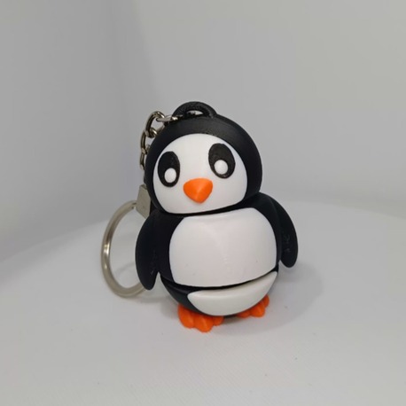  Hareketli Penguen Anahtarlık