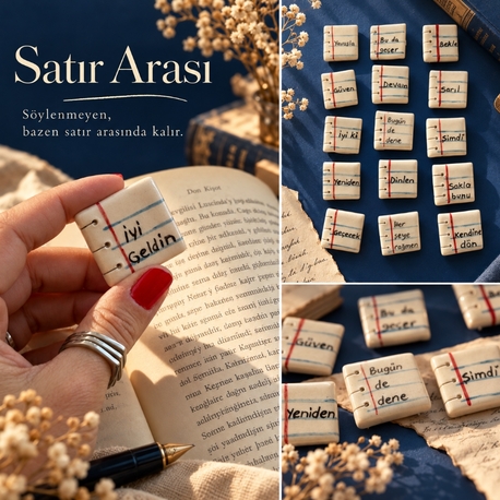 Satır Arası Mesajlı Broş