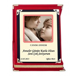 kişiye özel plaket kadife