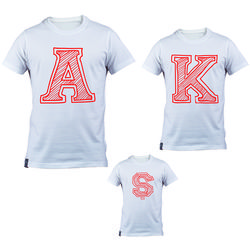 3 lü konbine t shirt baskılı 