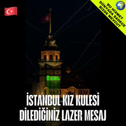 İSTANBUL KIZ KULESİ DİLEDİĞİNİZ YAZI MONTAJ VİDEO