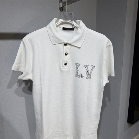 Louis Vuitton Taşlı Polo Yaka