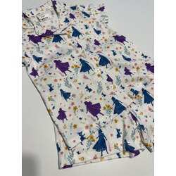 Elsa & Anna şortlu kız çocuk pijama takımı