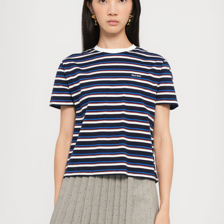 Maje Paris stripe Kadin Tshirt