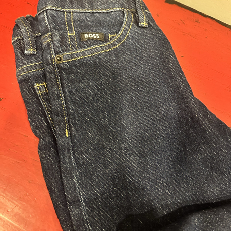 HB dark indigo erkek çocuk kot pantolon