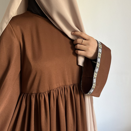 Desenli Abaya 