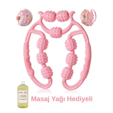 Pembe Bacak İnceltme Selülit Giderme,Ödem Atma,Sıkılaştırma Masaj Aleti