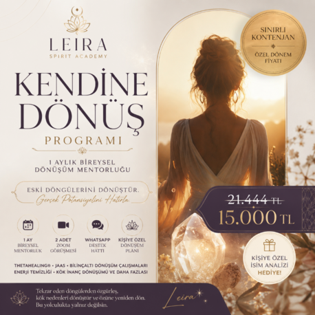  KENDİNE DÖNÜŞ PROGRAMI