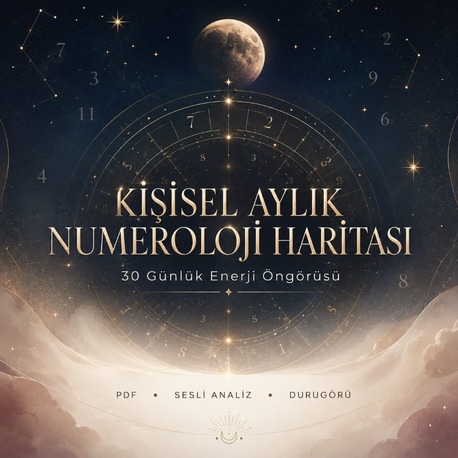  Kişisel Aylık Numeroloji Haritası | 30 Günlük Enerji Öngörüsü + Sesli Analiz