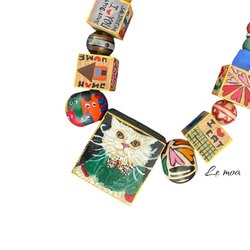 AHŞAP CHARM KOLYE (örnektir)