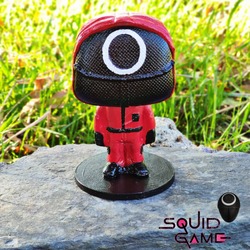 Squid Game Yuvarlak Yüz Biblo