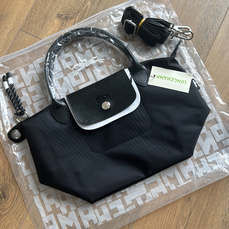 Longchamp Le Pliage Enrgy (M) All Black