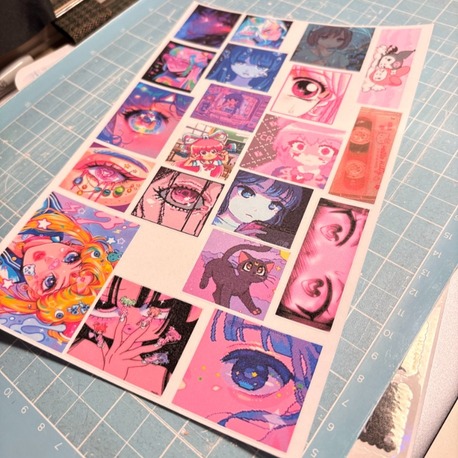 Anime Estetik Sticker Seti