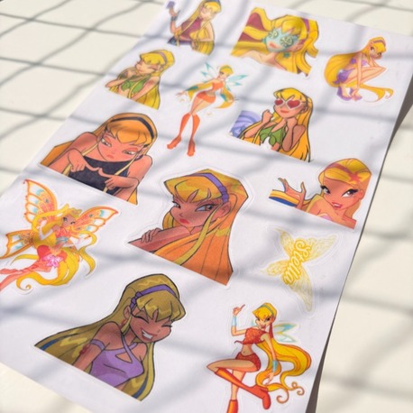 Peri Kızı Sticker Seti