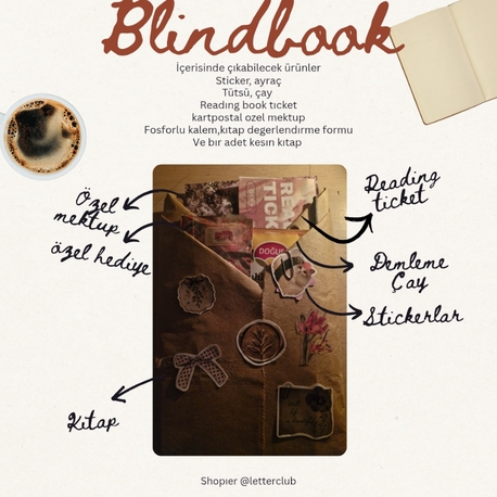 sınırlı sayıda seri blindbook 