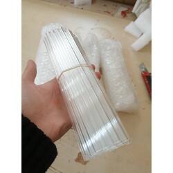 8 mm Cam Pipet Düz (10 adet) 