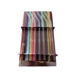 6 Adet Cam Pipet +Temizleme Fırçası 