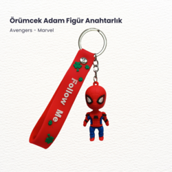 Marvel Örümcek Adam Figür Anahtarlık