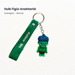 Marvel Hulk Figür Anahtarlık