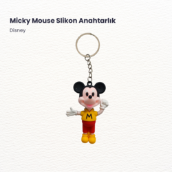 Micky Mouse Silikon Anahtarlık