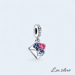Menekşe Zarf Sallantılı Charm