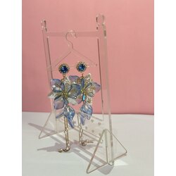 Rose earrings