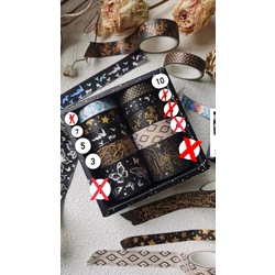 10 Rulo Washi Tape Seti