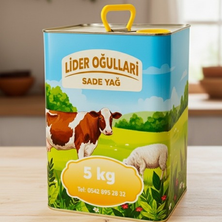 Lider Oğulları Sade Koyun Yağı 5 KG