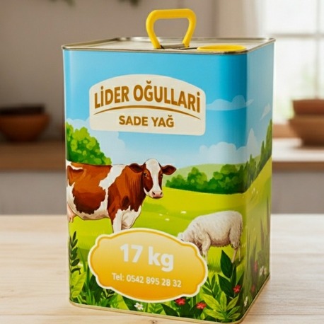 Lider Oğulları Sade Koyun Yağı 17 KG