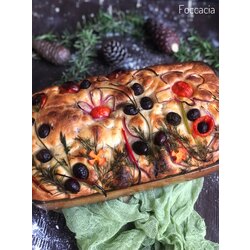 %100 Ekşi Mayalı “Foccacia”