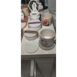 6'lı Half Moon Bardak Altlığı