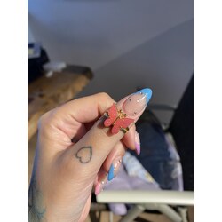 PEMBE GLITTER YUZUK