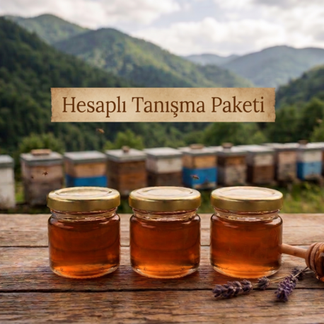 Likya Ham Bal 3'lü Tanışma Paketi (Kekik, Çam, Ihlamur - 3x30 gr)