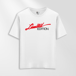 Unisex Oversize Limited Edition Tasarımlı T-Shirt
