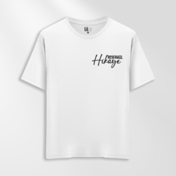 Unisex Oversize Hikaye Tasarımlı T-Shirt