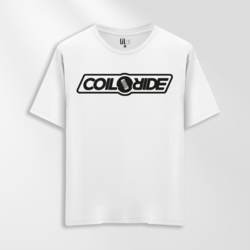 Unisex Oversize Coil Ride Tasarımlı T-Shirt 