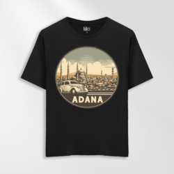 Unisex Oversize Adana Tasarımlı T-Shirt