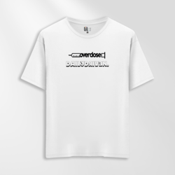 Unisex Oversize Daily Driven Tasarımlı T-Shirt
