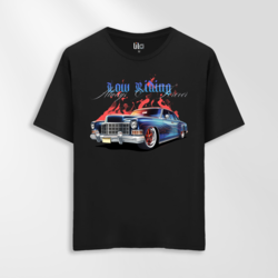 Unisex Oversize Low Riding Tasarımlı T-Shirt